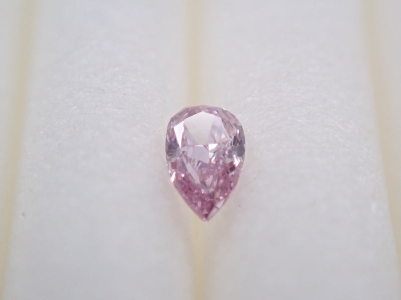 【31500830掲載】ピンクダイヤモンド 0.042ctルース(FANCY PURPLISH PINK, SI2)
