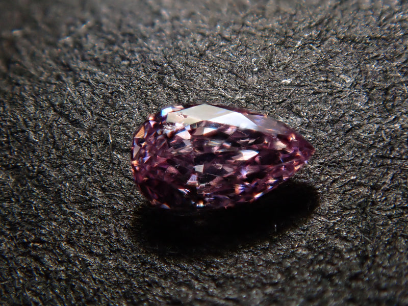 ピンクダイヤモンド 0.042ctルース(FANCY PURPLISH PINK, SI2)