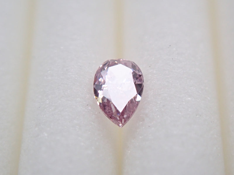 ピンクダイヤモンド 0.066ctルース(FANCY PURPLISH PINK, SI2