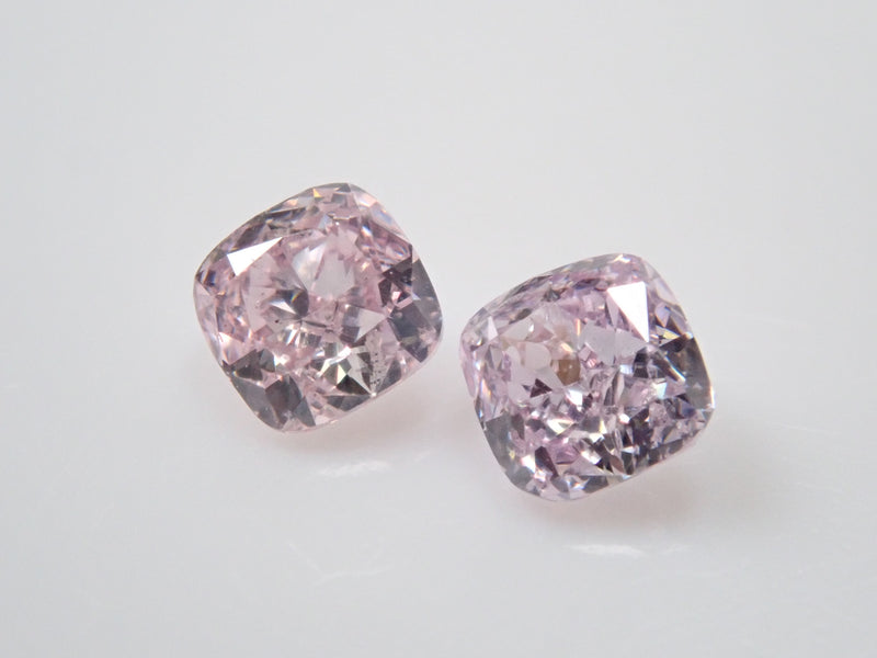 【31500837掲載】ピンクダイヤモンド 0.216ctルース(FANCY LIGHT PURPLE PINK, SI1)
