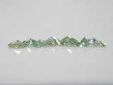 Mint green diamond (treatment, VS to SI class equivalent) 1 stone