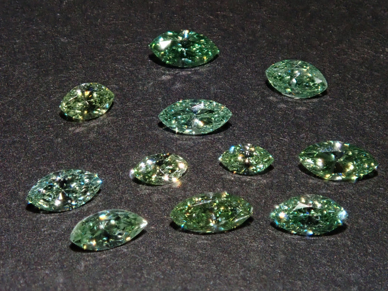 ミントグリーンダイヤモンド（トリートメント,VS〜SIクラス相当）1石