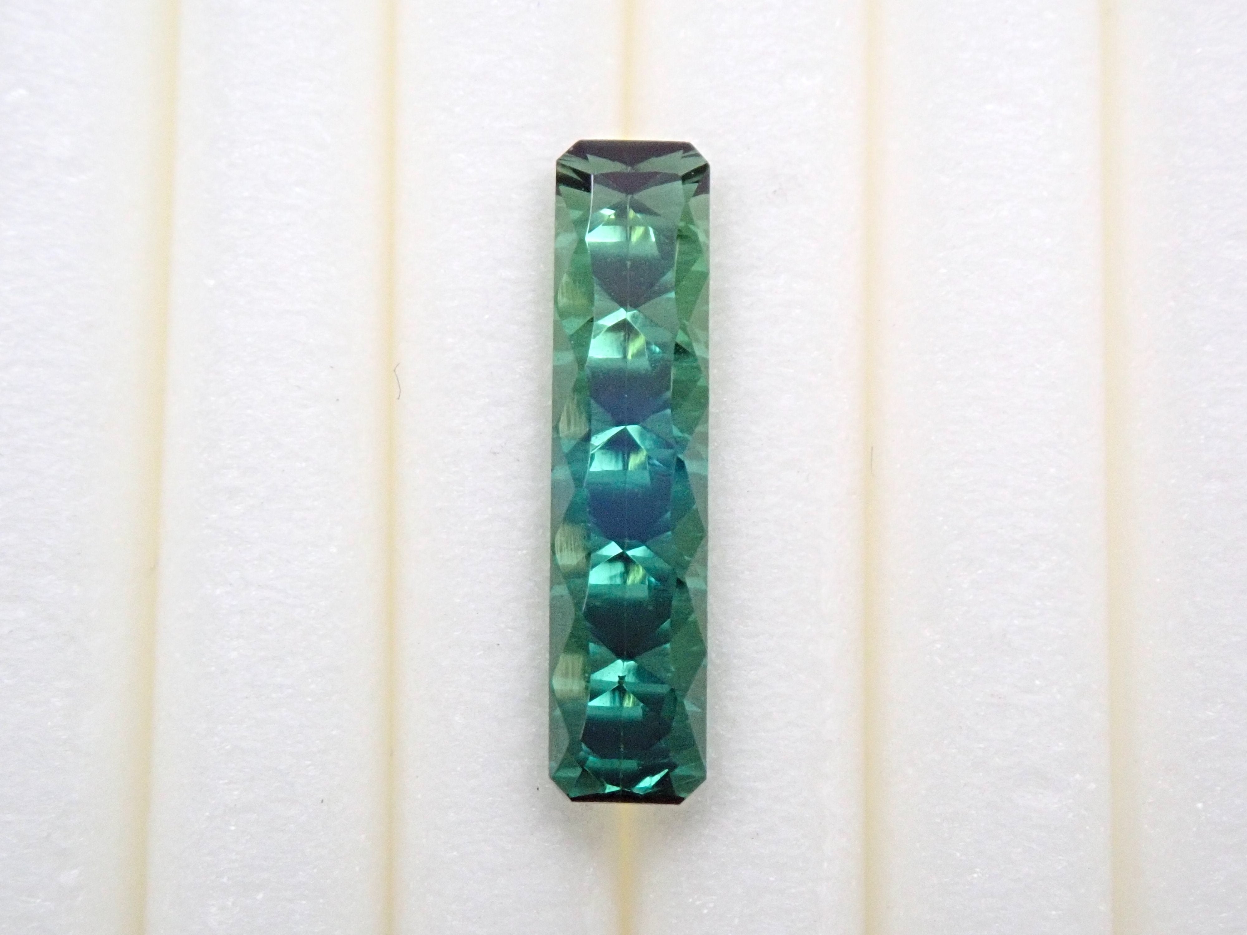 Green tourmaline 0.730ct loose