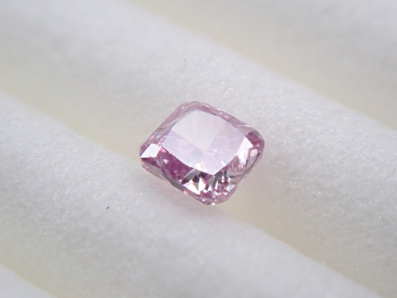 【31500864掲載】ピンクダイヤモンド 0.084ctルース(FANCY INTENSE PURPLE PINK, I1)
