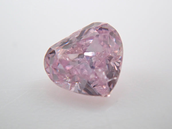 粉紅鑽石 0.108 克拉裸鑽（彩紫粉紅，I1）