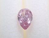 Pink diamond 0.085ct loose (FANCY INTENSE PURLISH PINK, SI2)