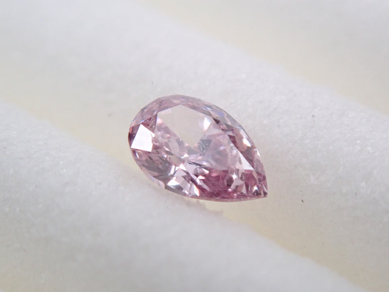 【31500866掲載】ピンクダイヤモンド 0.085ctルース(FANCY INTENSE PURLISH PINK, SI2)