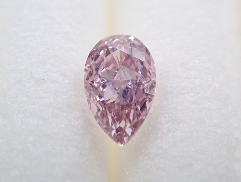【31500867掲載】ピンクダイヤモンド 0.092ctルース(FANCY PURPLISH PINK, SI2)