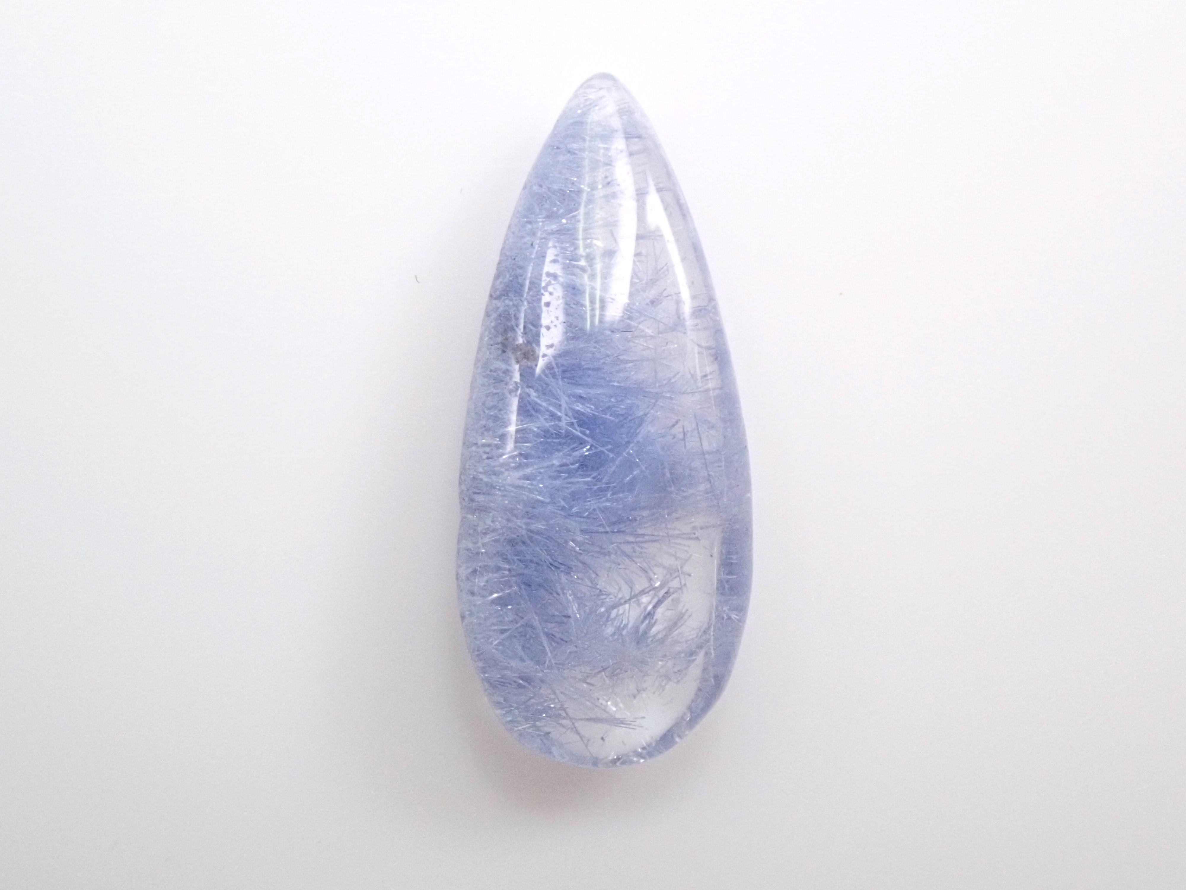 Dumortierite in quartz 1.450ct loose