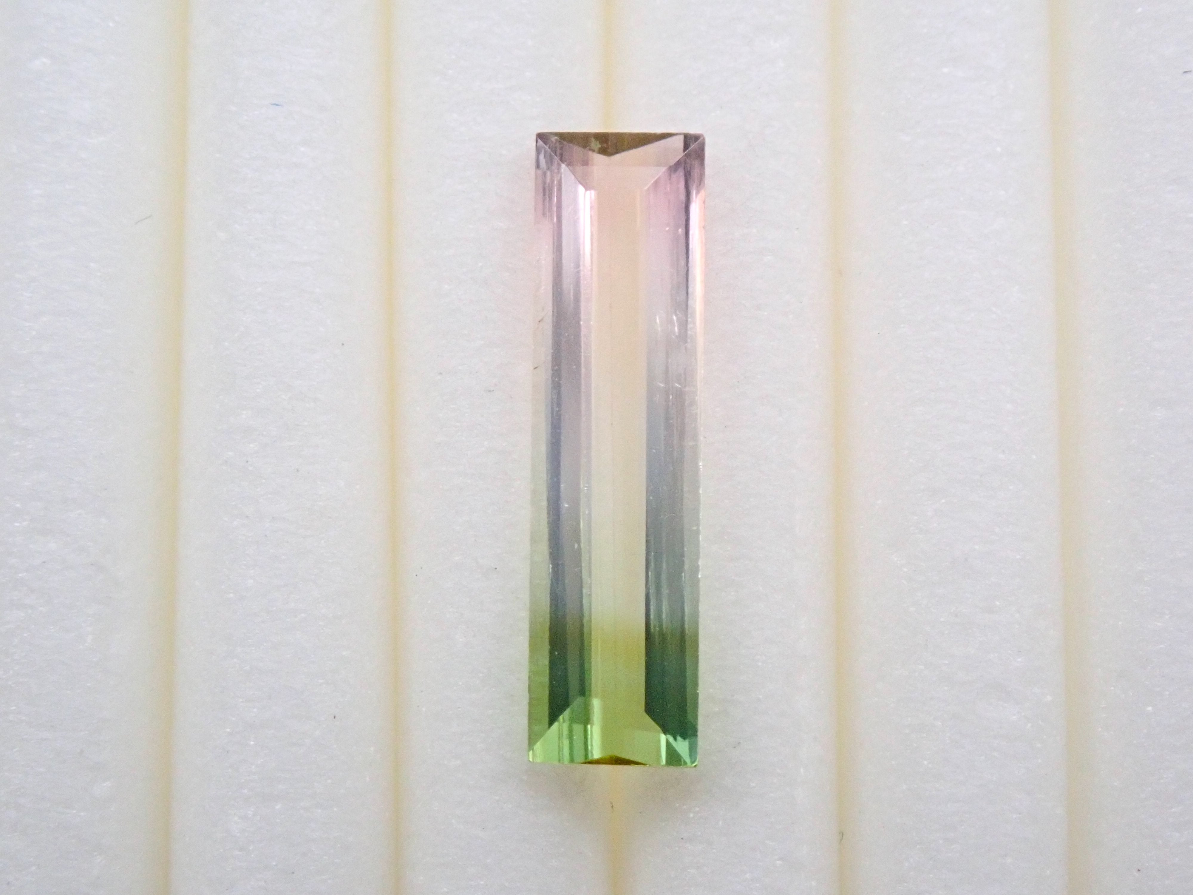 Bicolor tourmaline 0.970ct loose