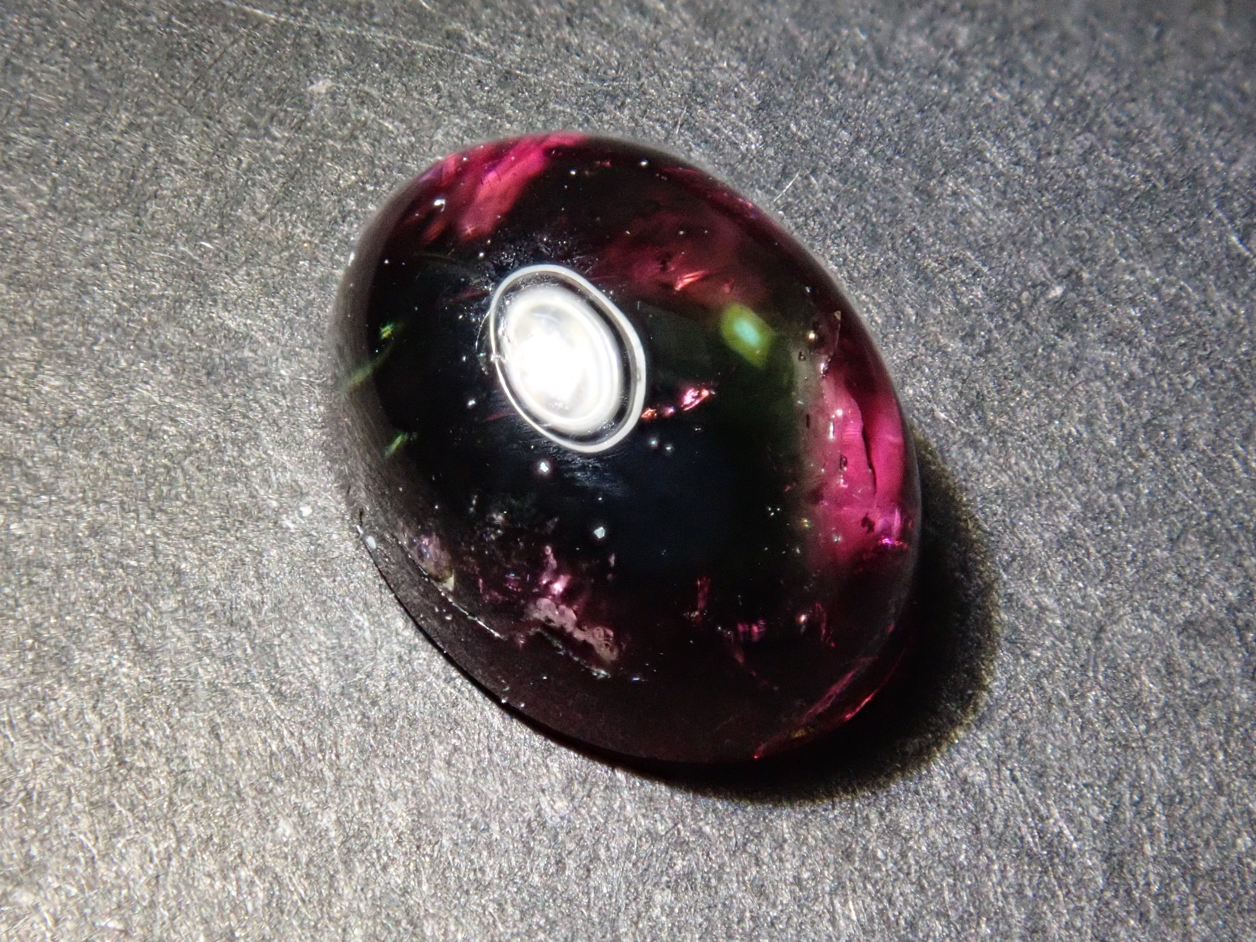 Bicolor tourmaline 0.90ct loose