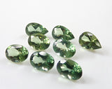 1 green apatite stone (oval or pear shape)