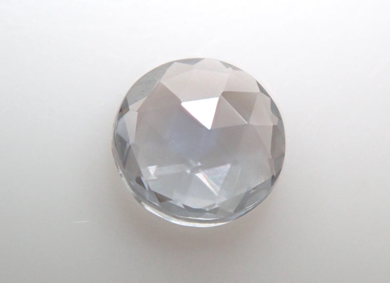 灰色尖晶石 3.5 毫米散裝（玫瑰切割鉑金尖晶石）