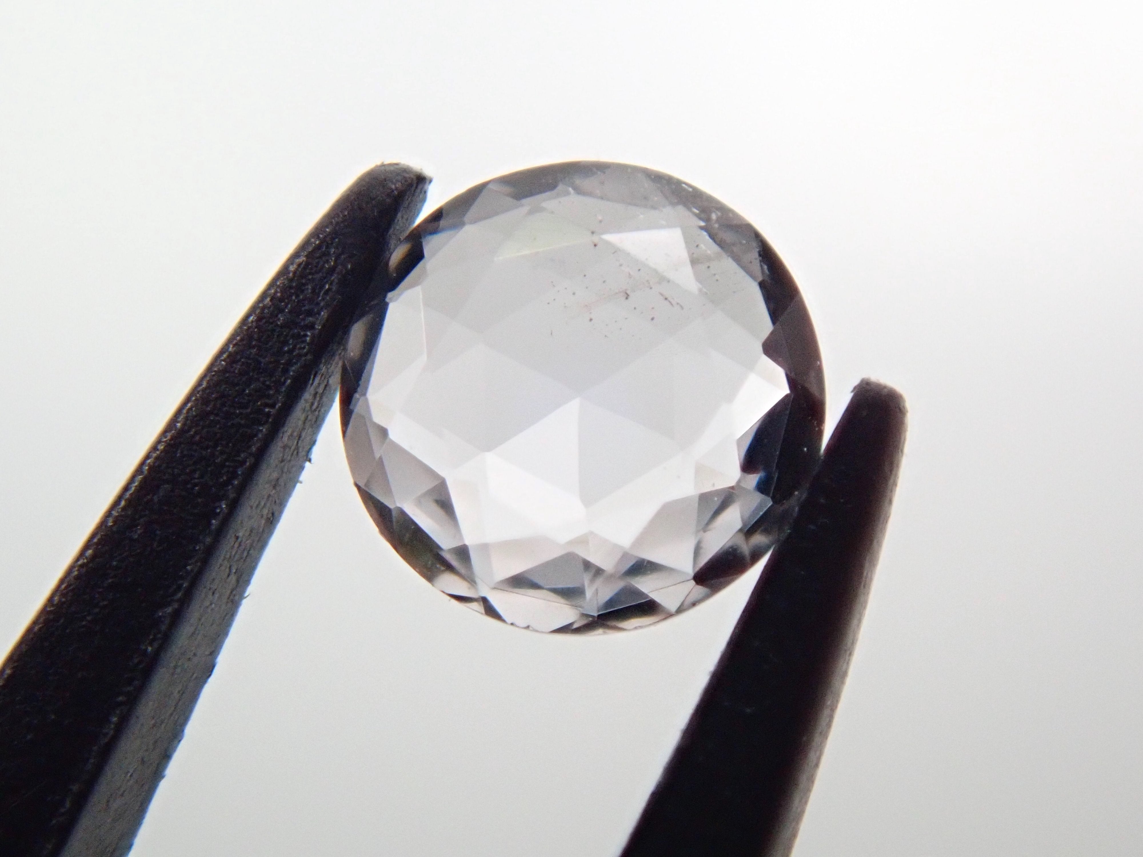 Gray spinel 3.5mm loose (platinum spinel rose cut)