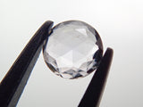 灰色尖晶石 3.5 毫米散裝（鉑金尖晶石玫瑰切割）
