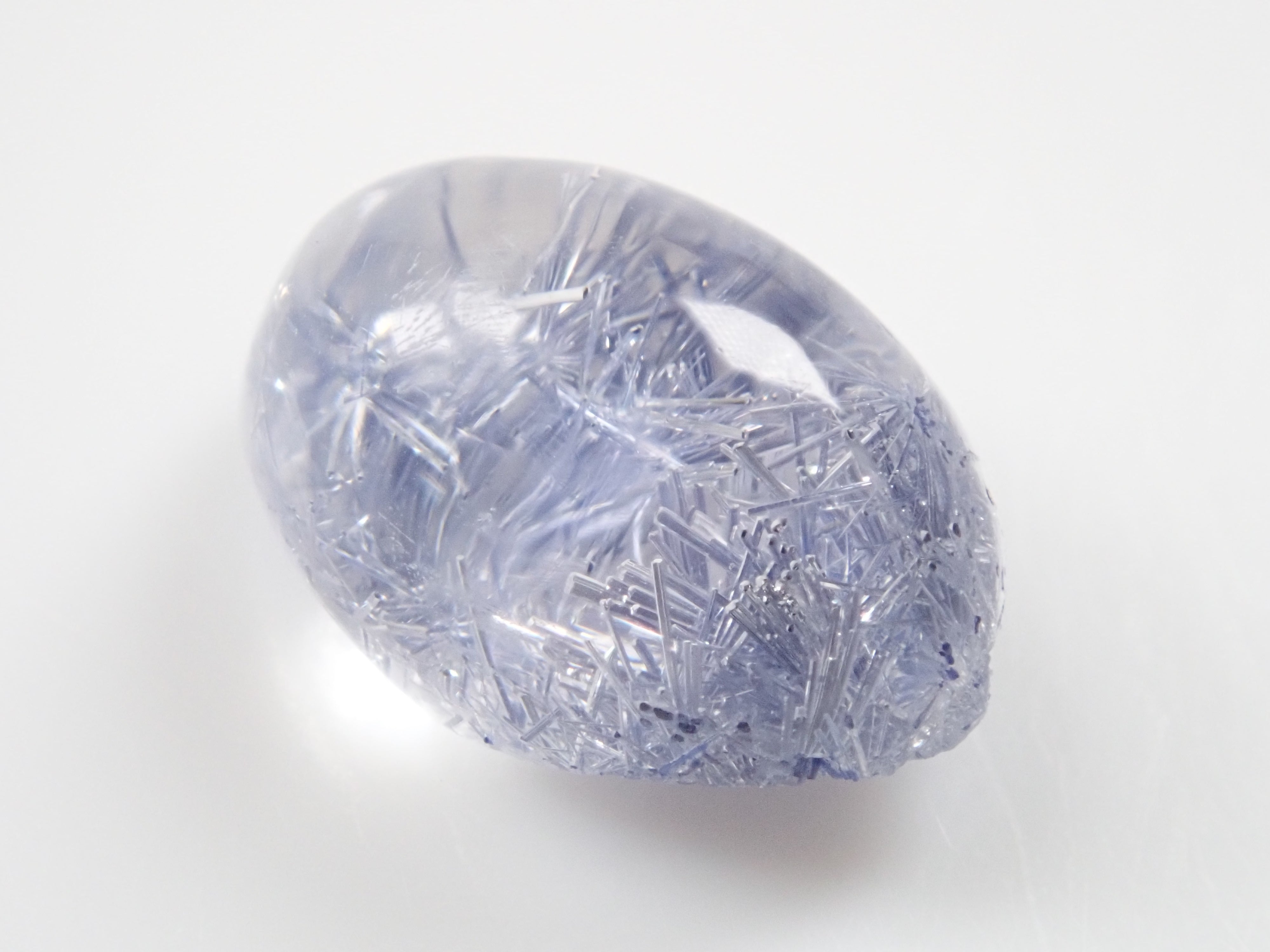 《Yurakucho Marui 20240725》【12539017】Dumortierite in Quartz 2.000ct Loose