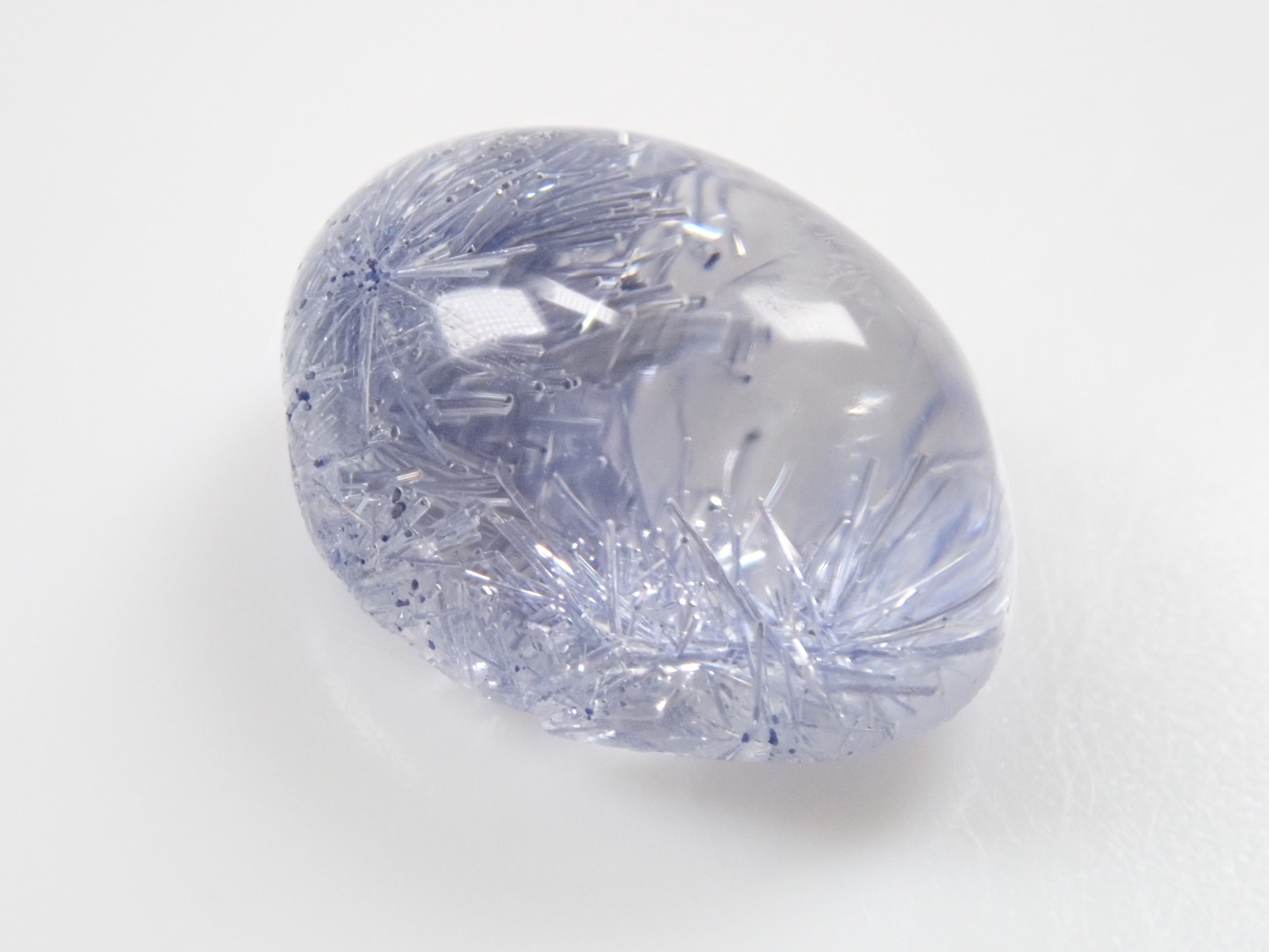 《Yurakucho Marui 20240725》【12539017】Dumortierite in Quartz 2.000ct Loose