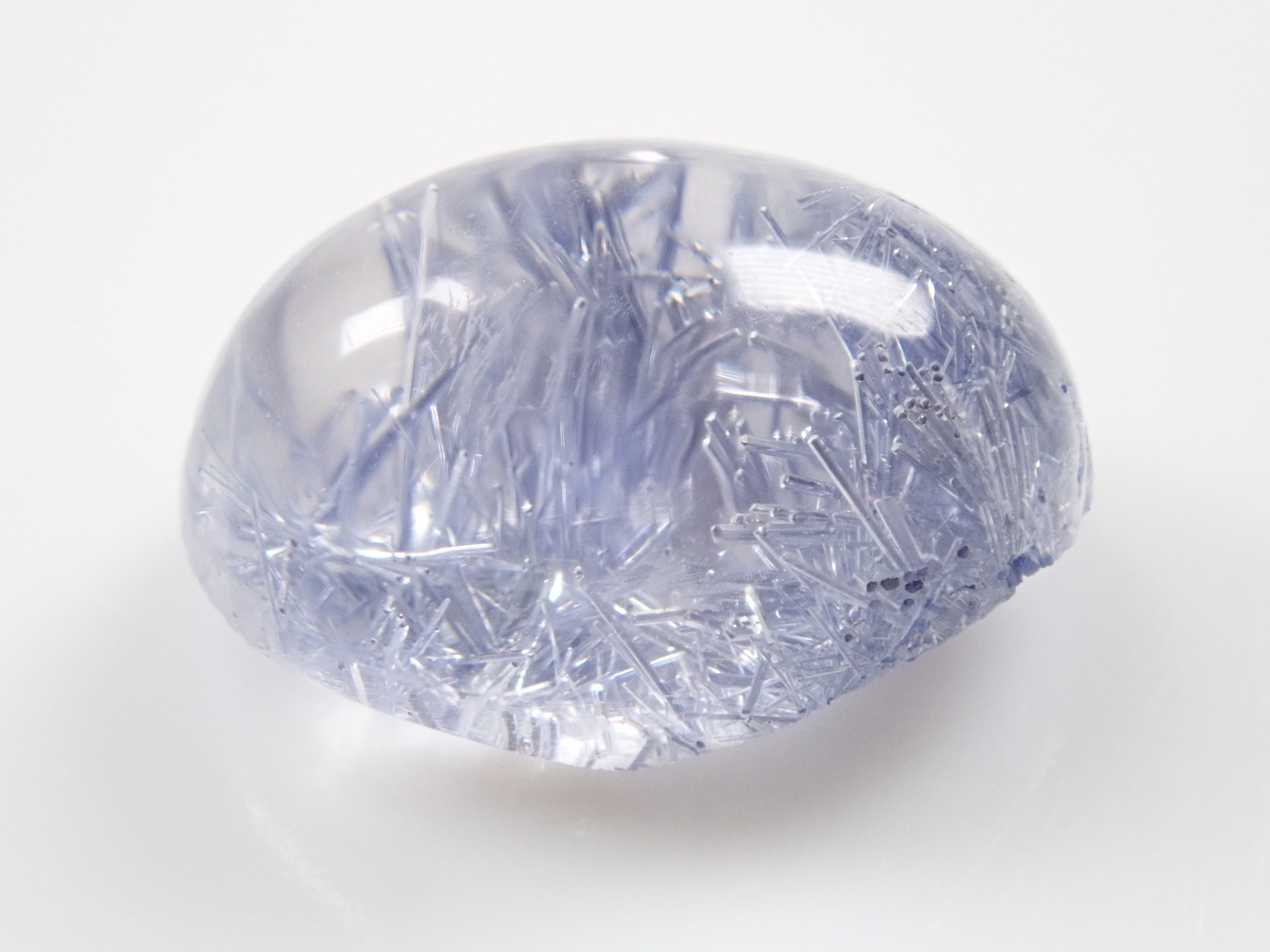 《Yurakucho Marui 20240725》【12539017】Dumortierite in Quartz 2.000ct Loose