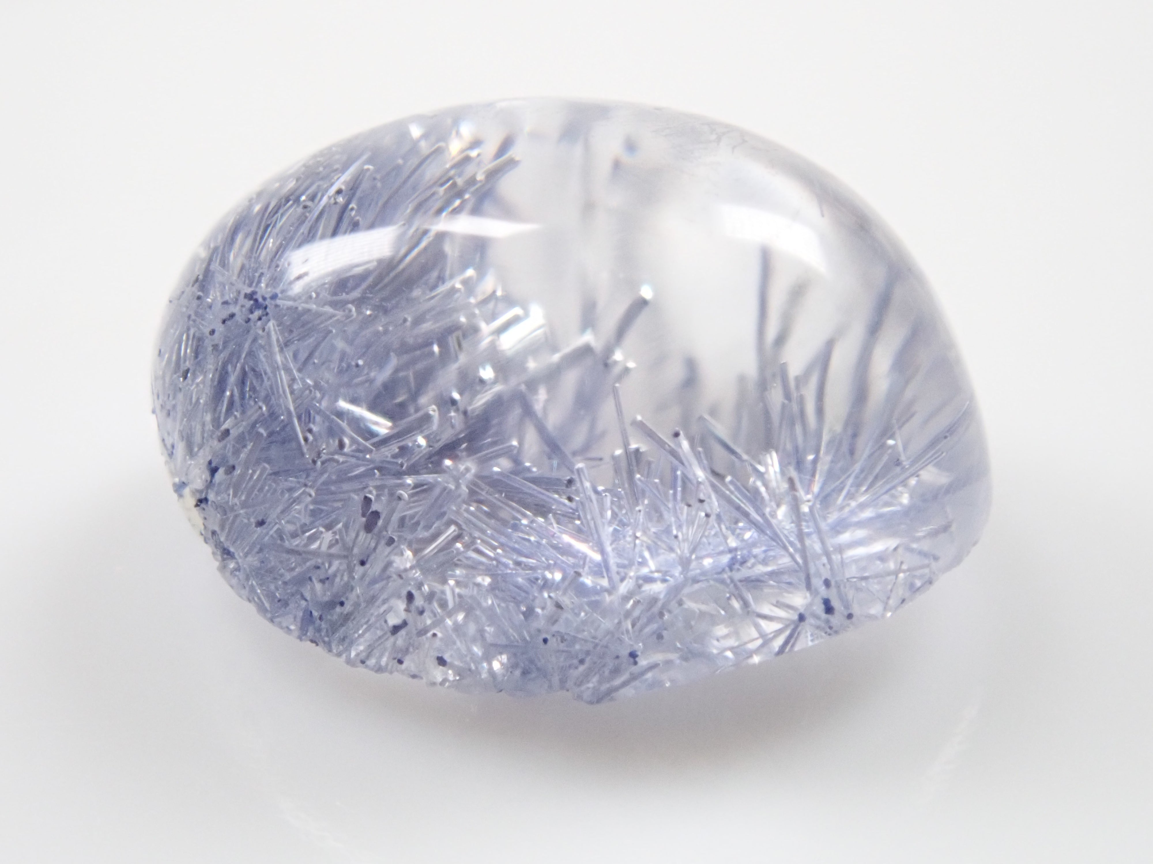 《Yurakucho Marui 20240725》【12539017】Dumortierite in Quartz 2.000ct Loose