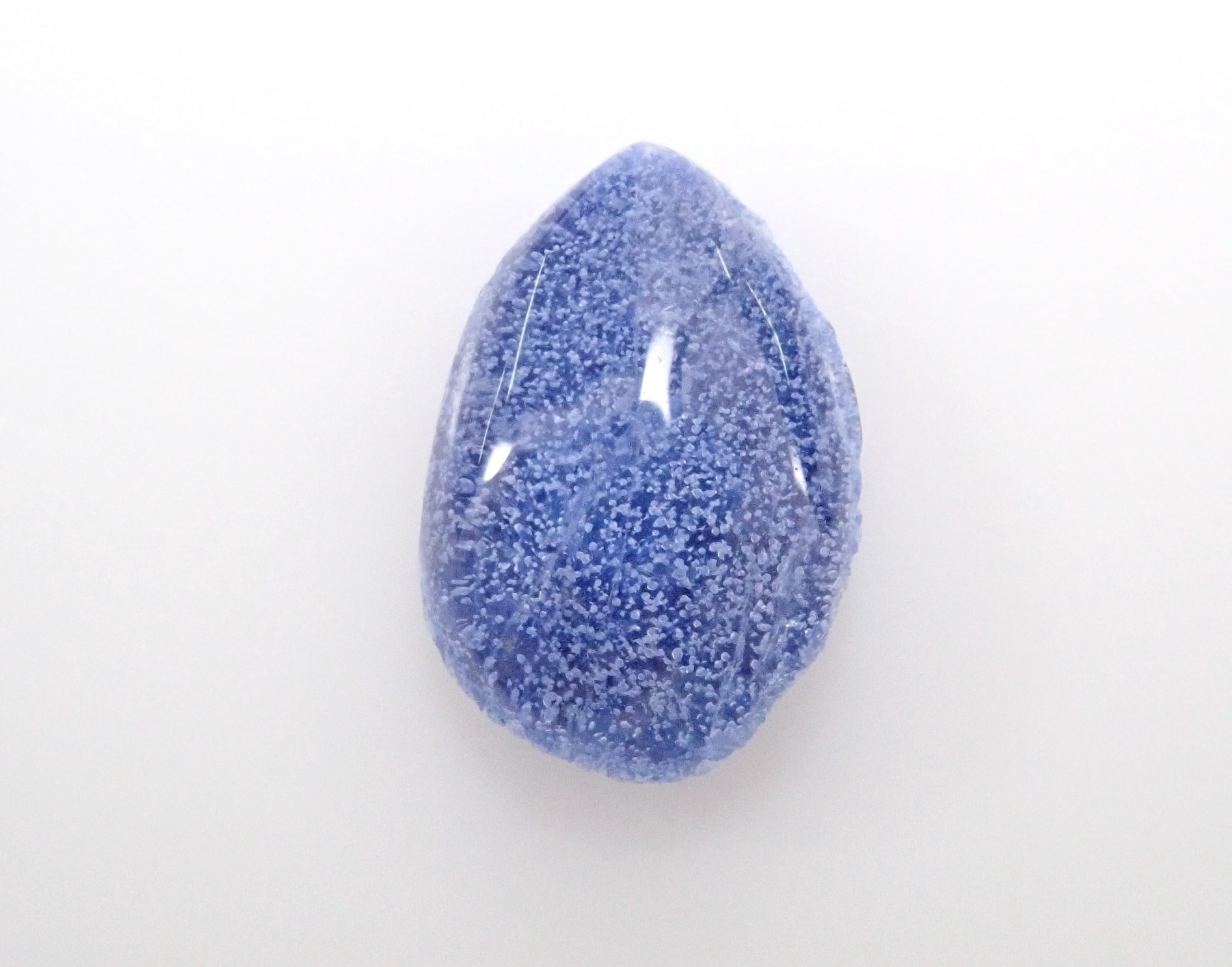 Dumortierite in quartz 0.98ct loose