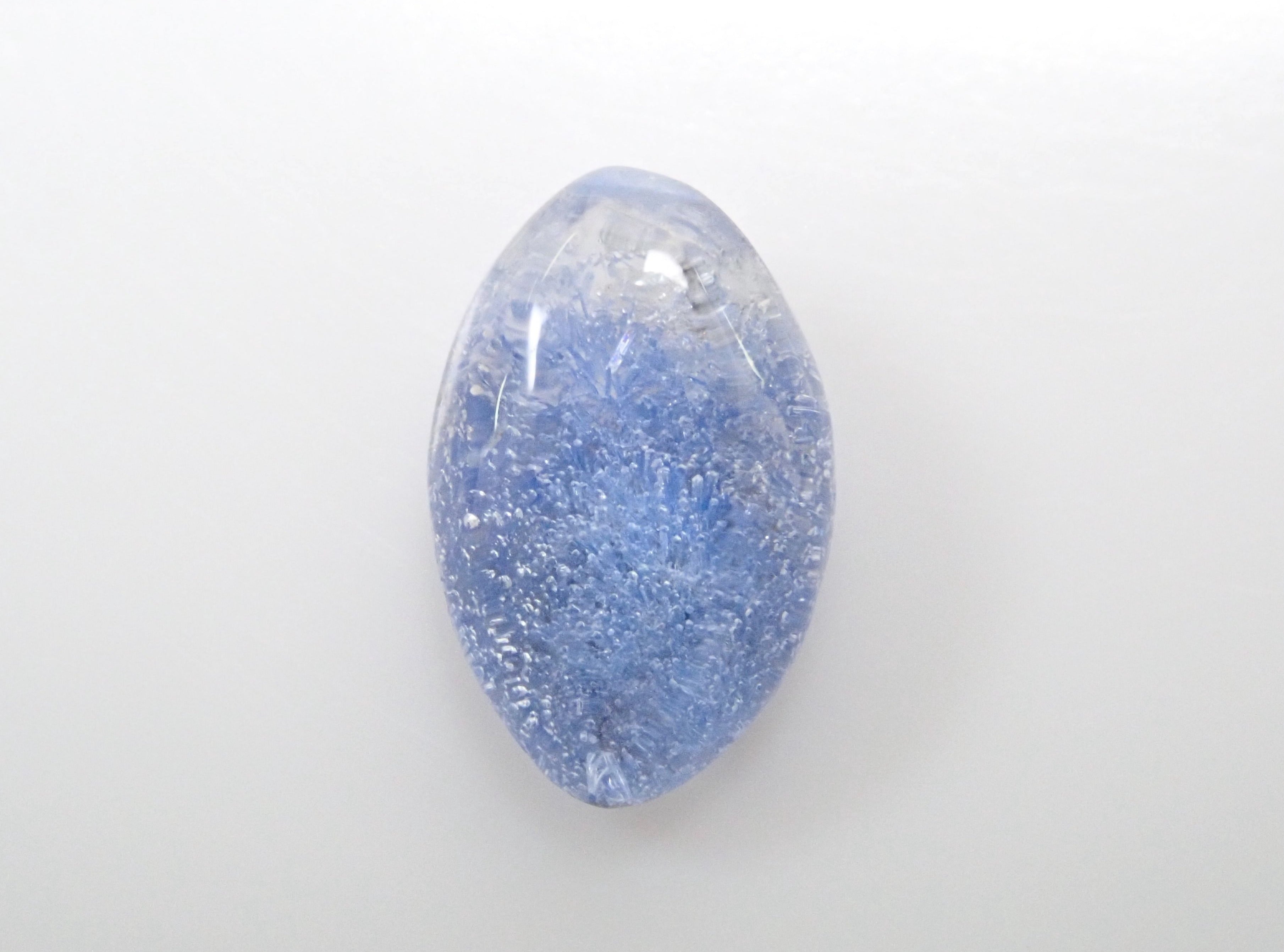 Dumortierite in quartz 1.02ct loose