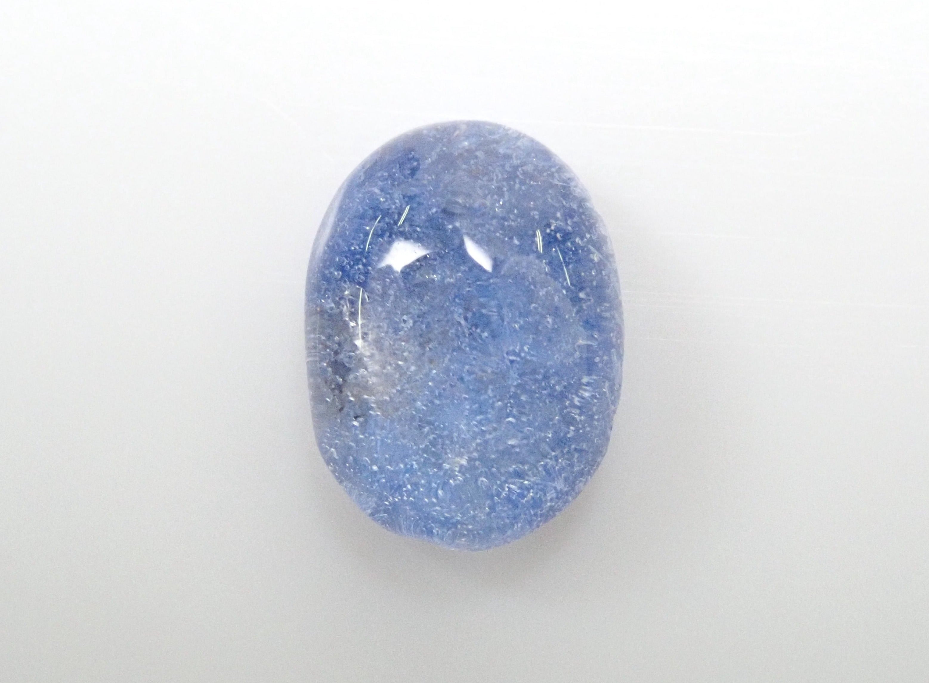 Dumortierite in quartz 1.44ct loose