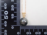 【21601600掲載】K18南洋真珠9mm ペンダント（ネックレス）