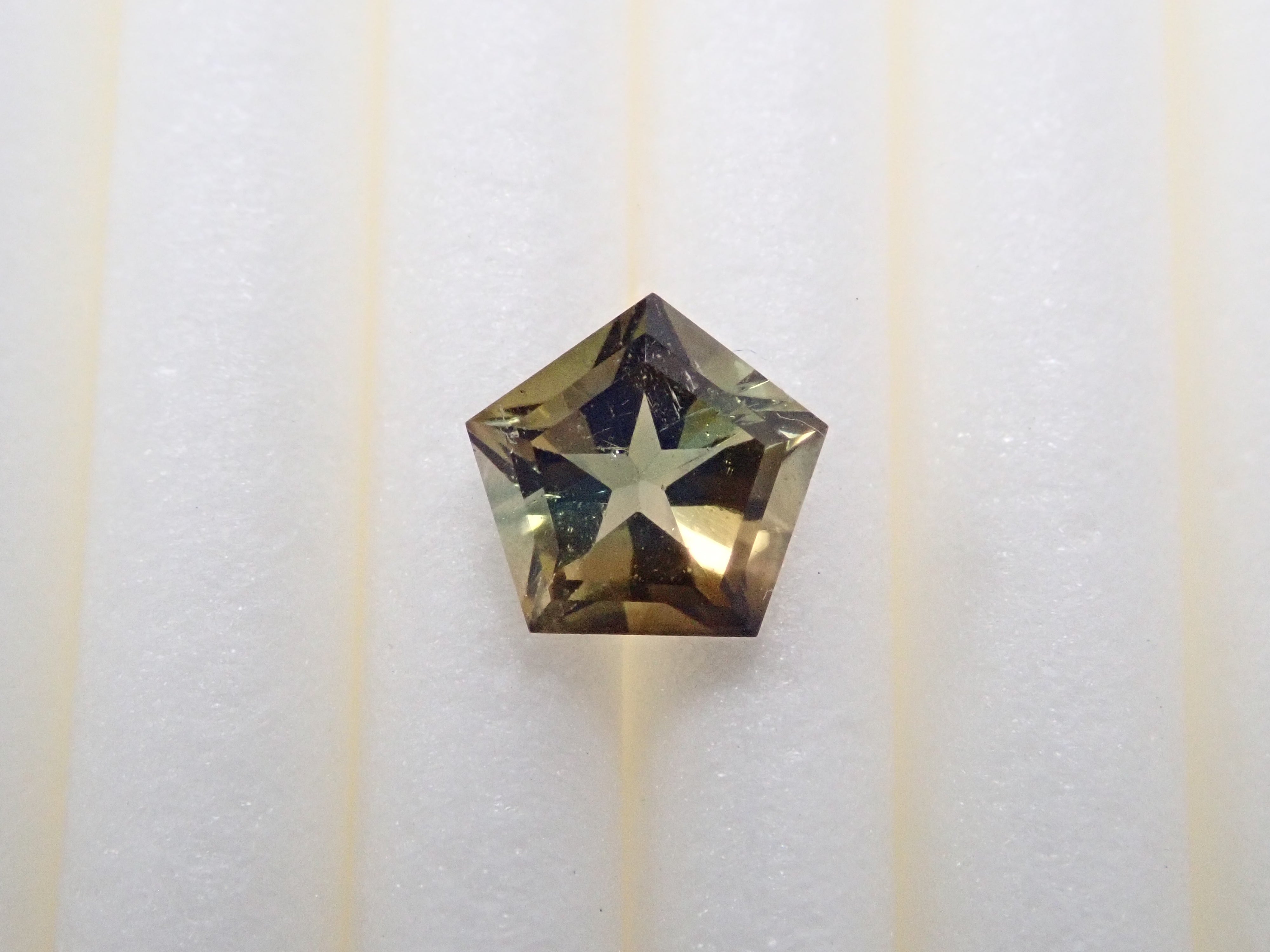 Bicolor tourmaline 0.43ct loose