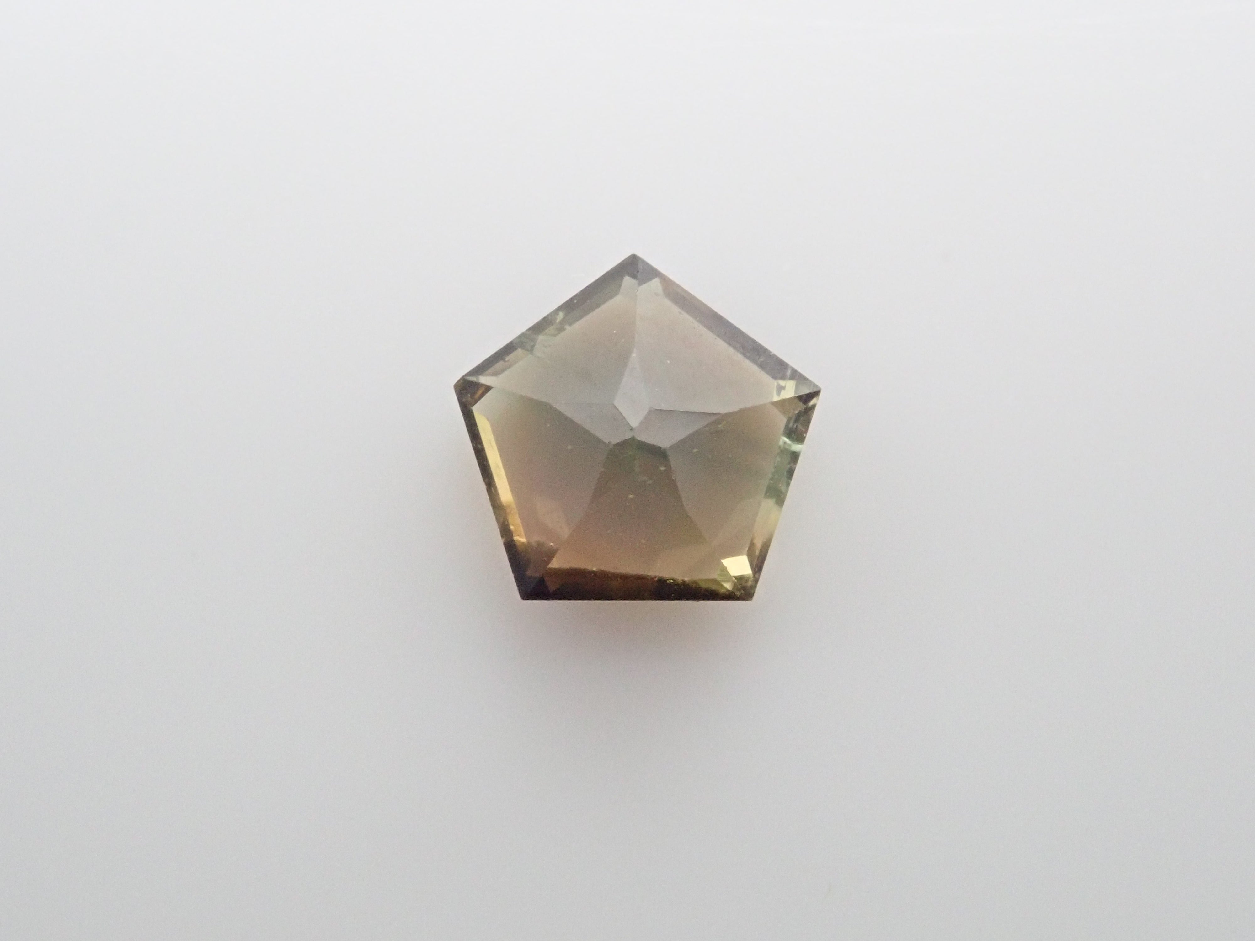 Bicolor tourmaline 0.43ct loose