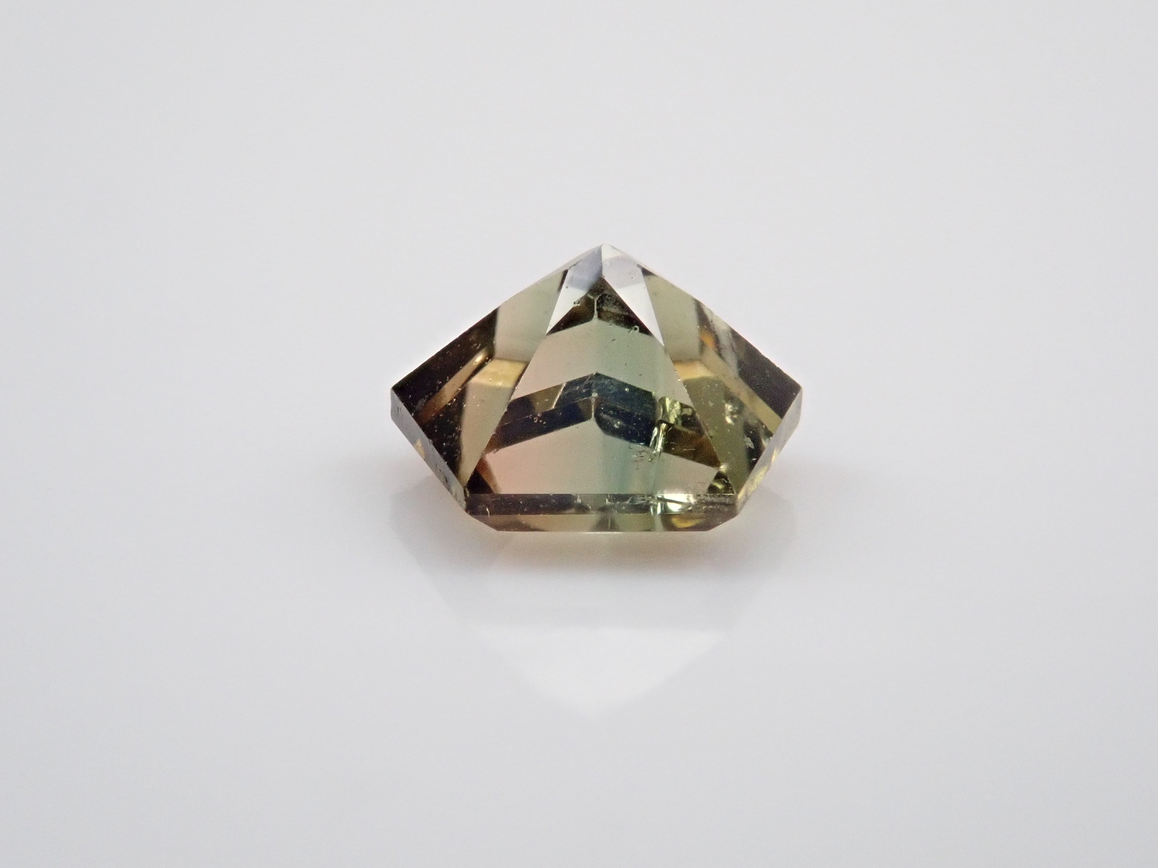 Bicolor tourmaline 0.43ct loose