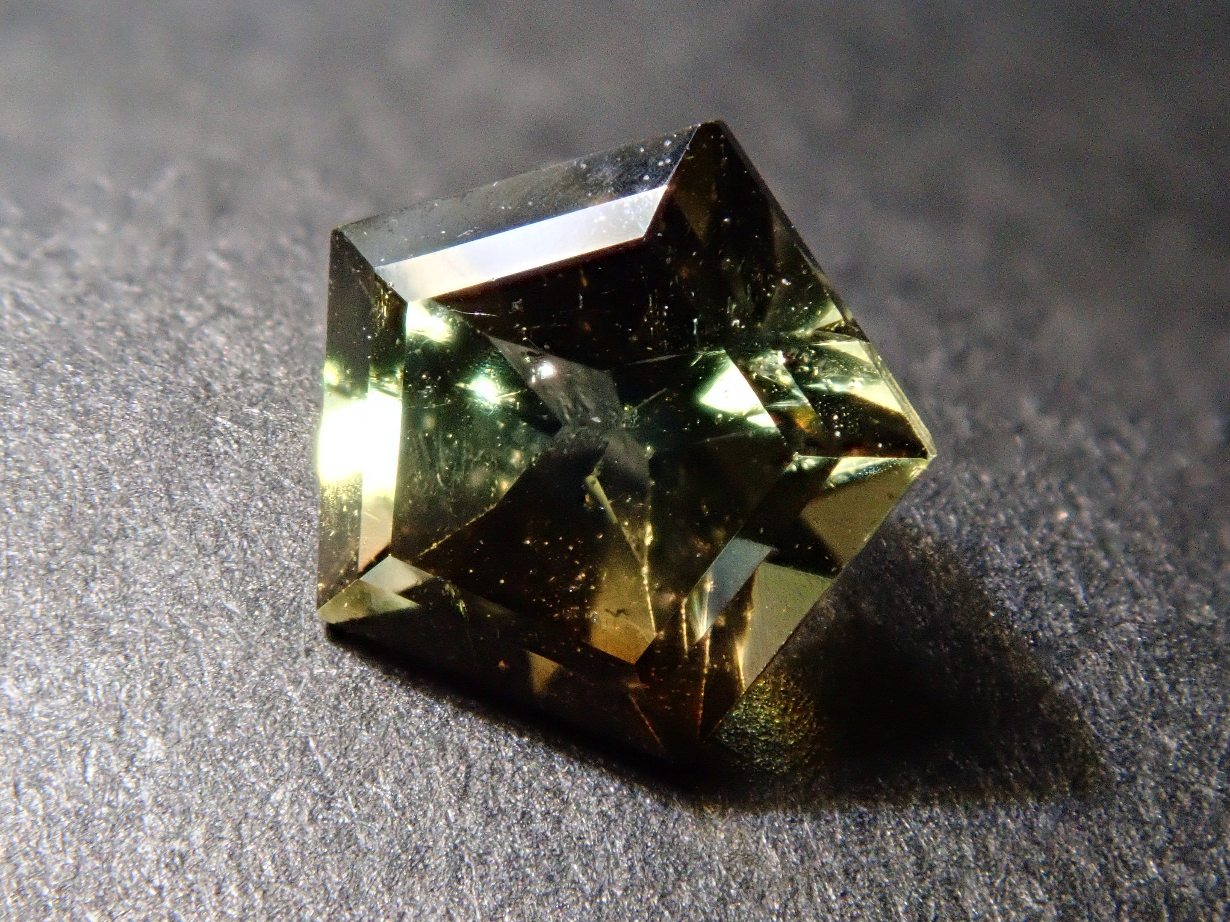 Bicolor tourmaline 0.43ct loose