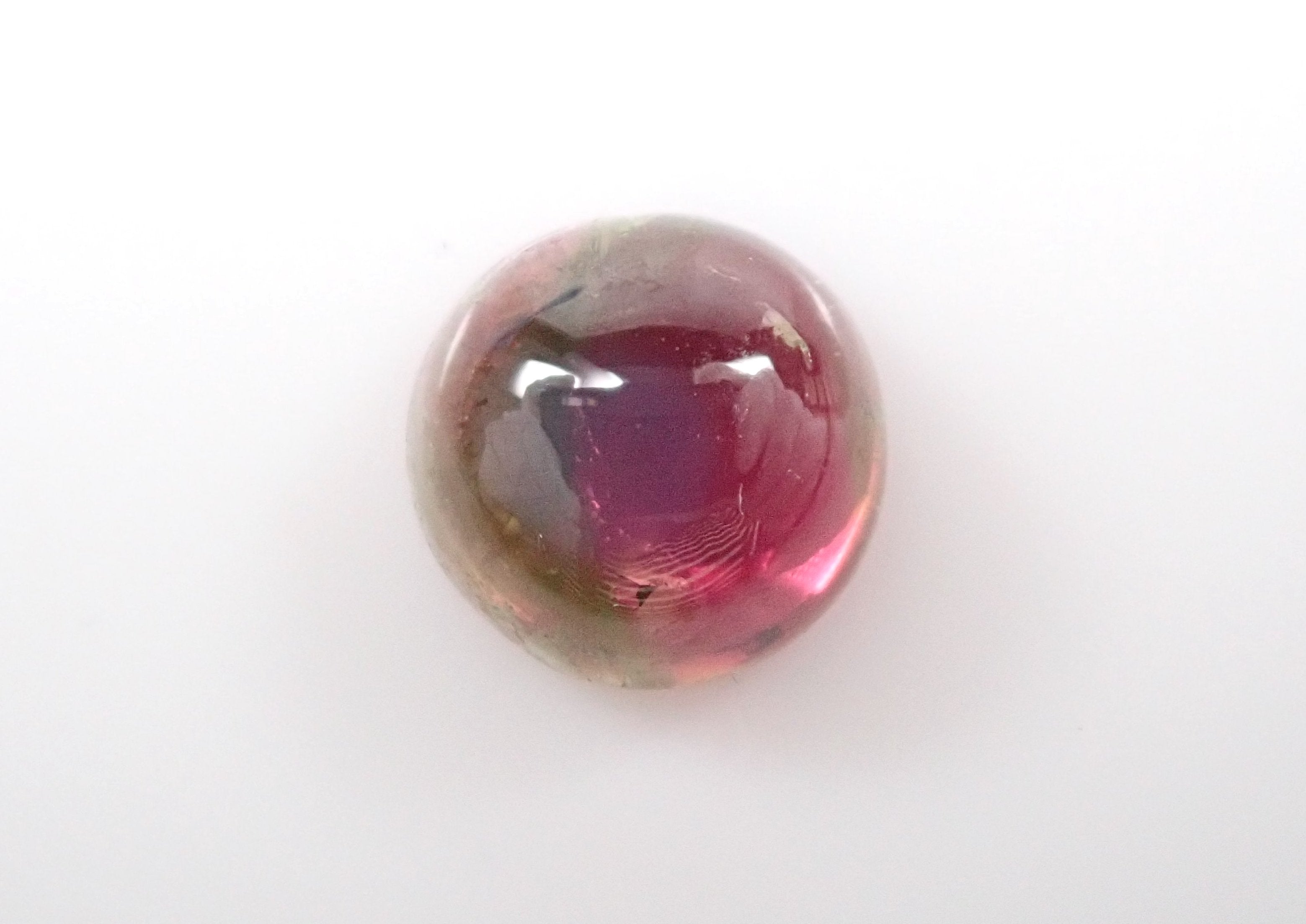 Bicolor tourmaline 0.62ct loose