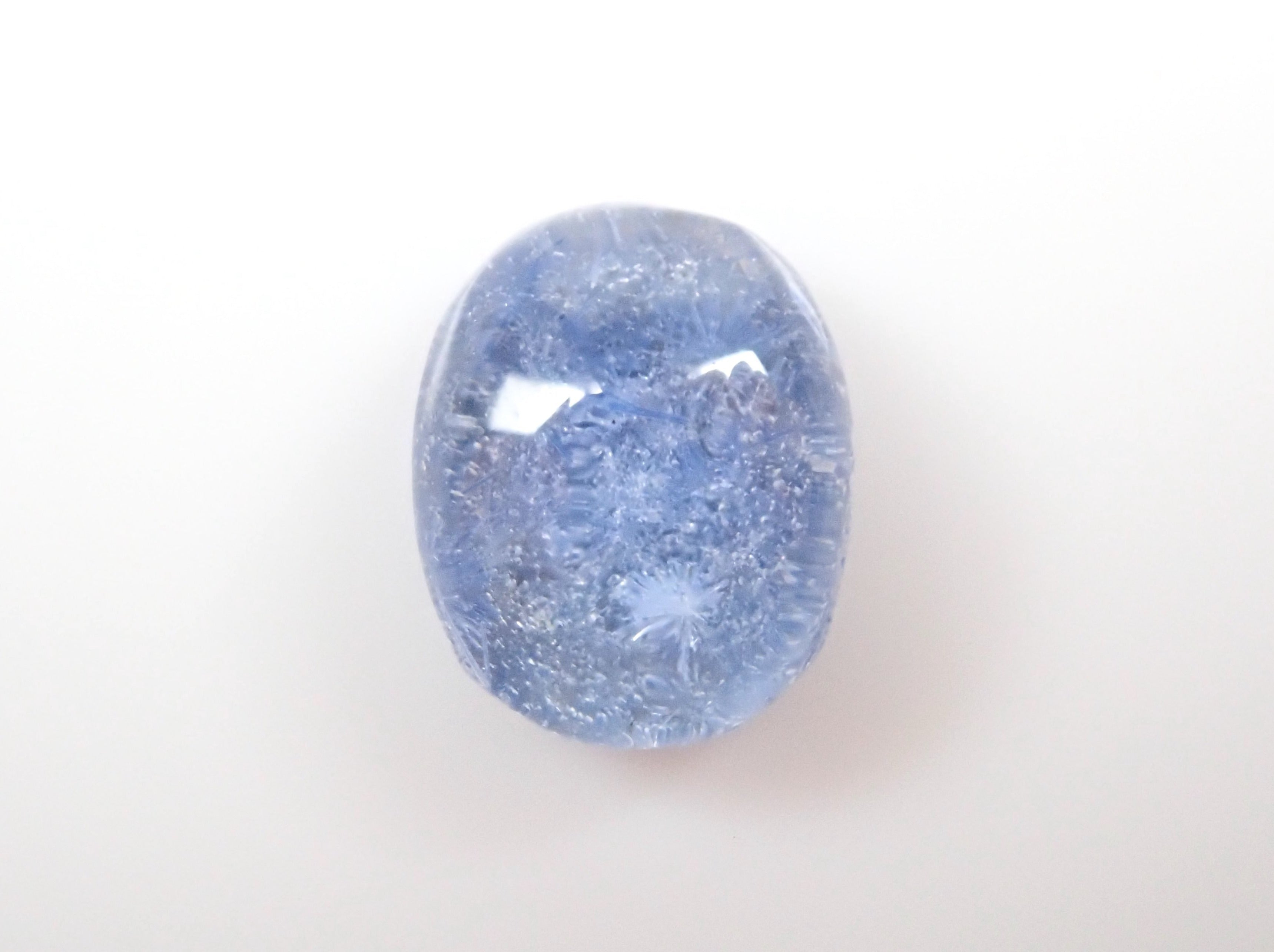 Dumortierite in quartz 1.32ct loose