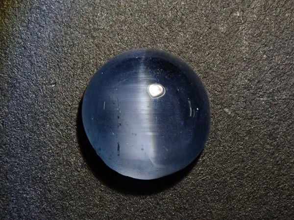 １点再入荷　最高品質　ブルーアパタイト　キャッツアイ　スフィア アパタイトキャッツアイ(宝石名ブルー・アパタイト・キャッツ