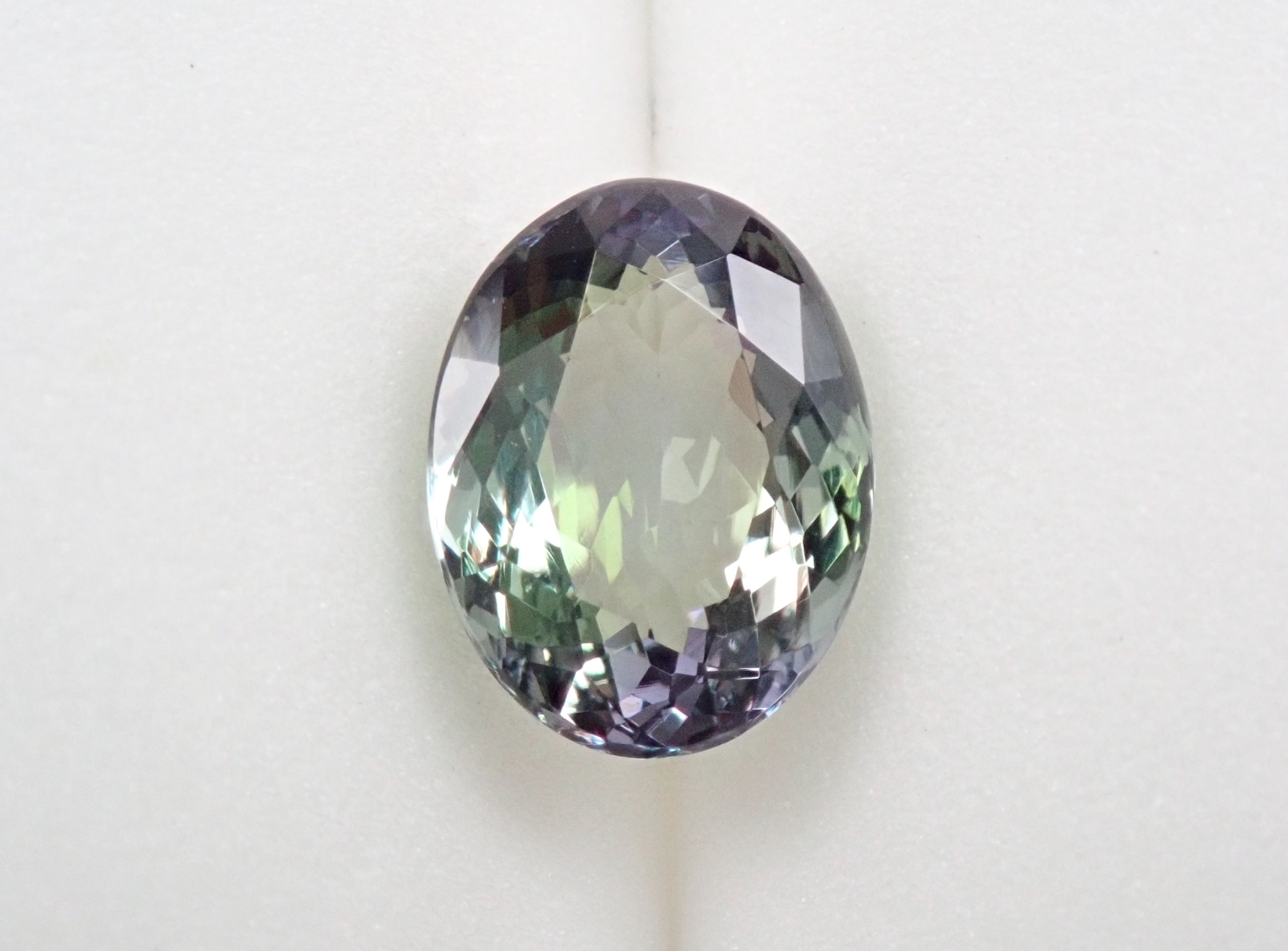 Bicolor Zoisite 3.155ct loose (Bicolor Tanzanite)