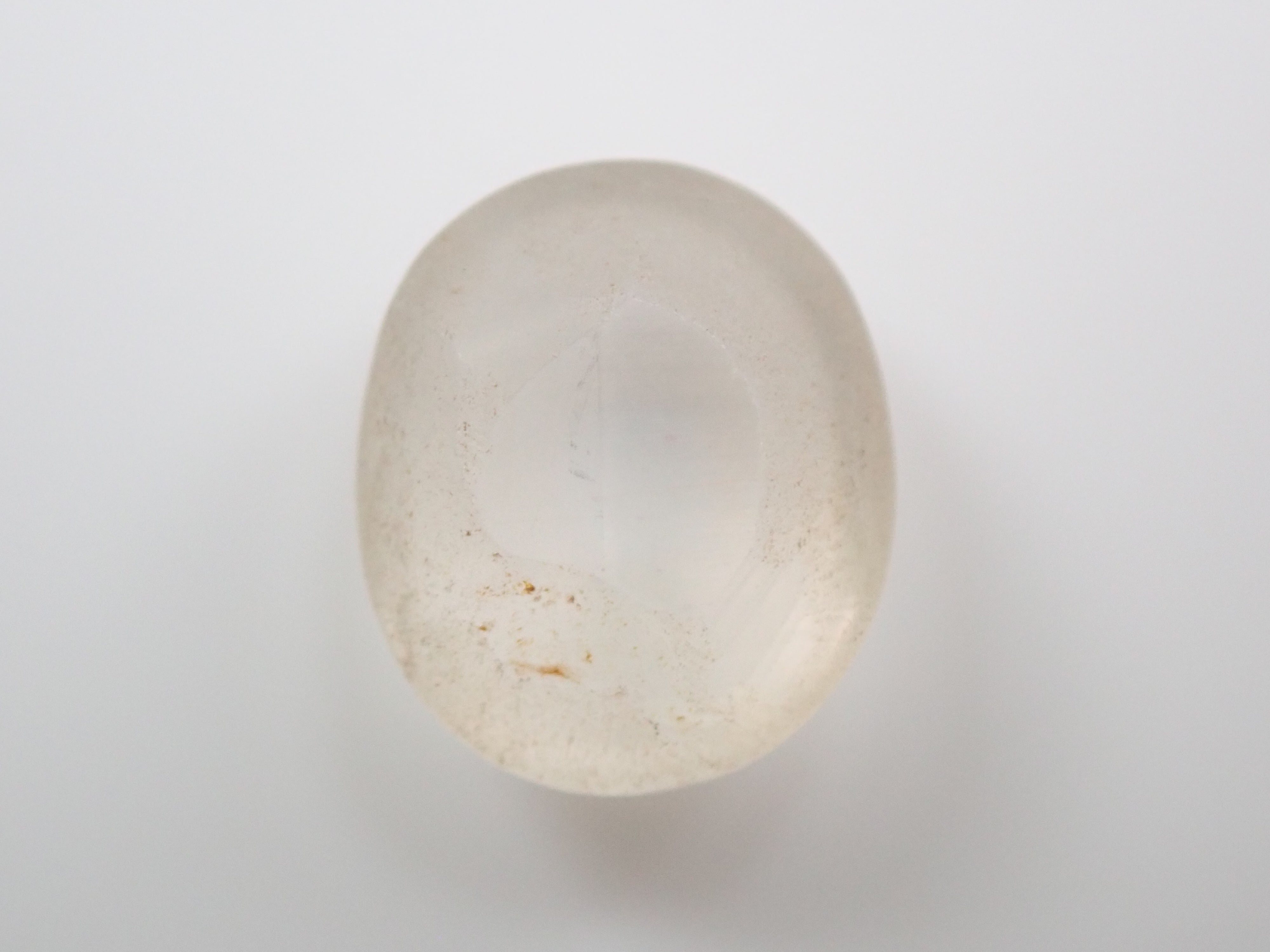 【12539379掲載】スリランカ産トパーズキャッツアイ 1.105ctルース