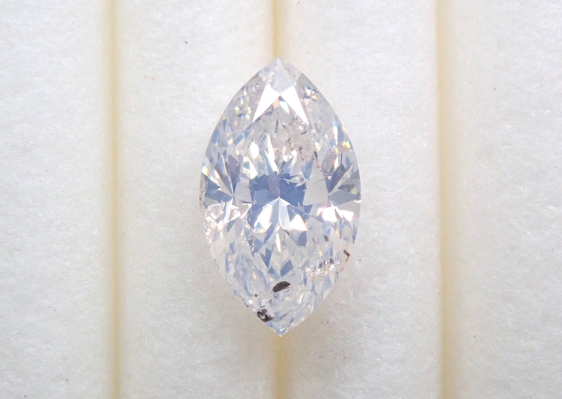 White diamond 0.479ct loose (FANCY WHITE, I-1)