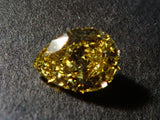イエローダイヤモンド 0.306ctルース(FANCY DEEP BROWNISH YELLOW, SI2)