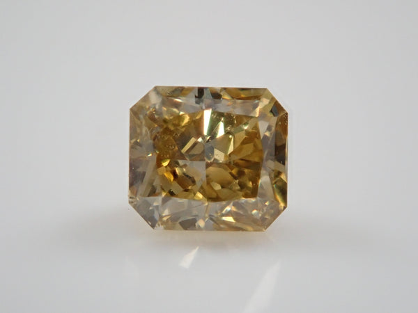 イエローダイヤモンド 0.326ctルース(FANCY BROWNISH YELLOW, SI1)
