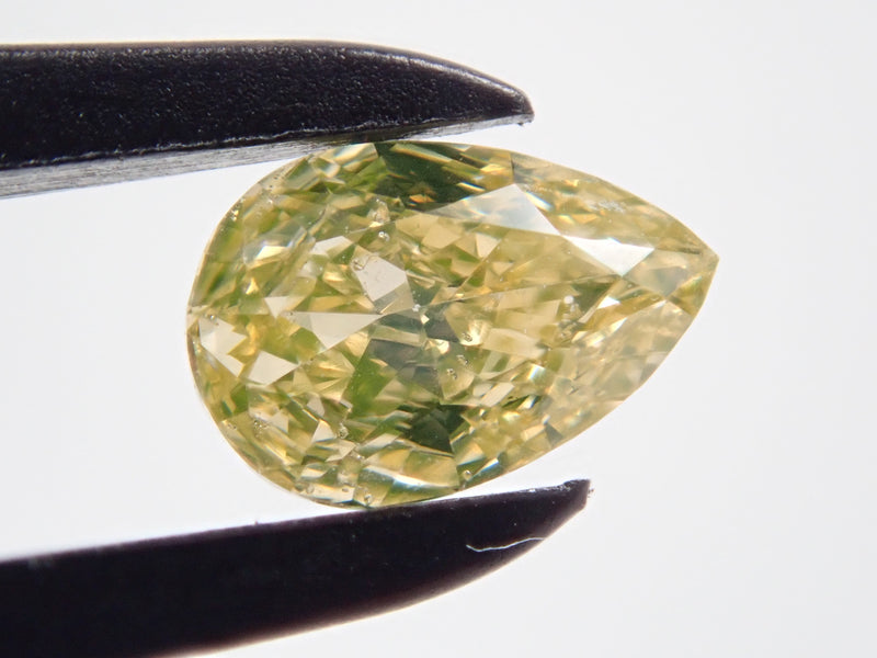 イエローダイヤモンド 0.369ctルース(FANCY YELLOW, SI1) – カラッツSTORE