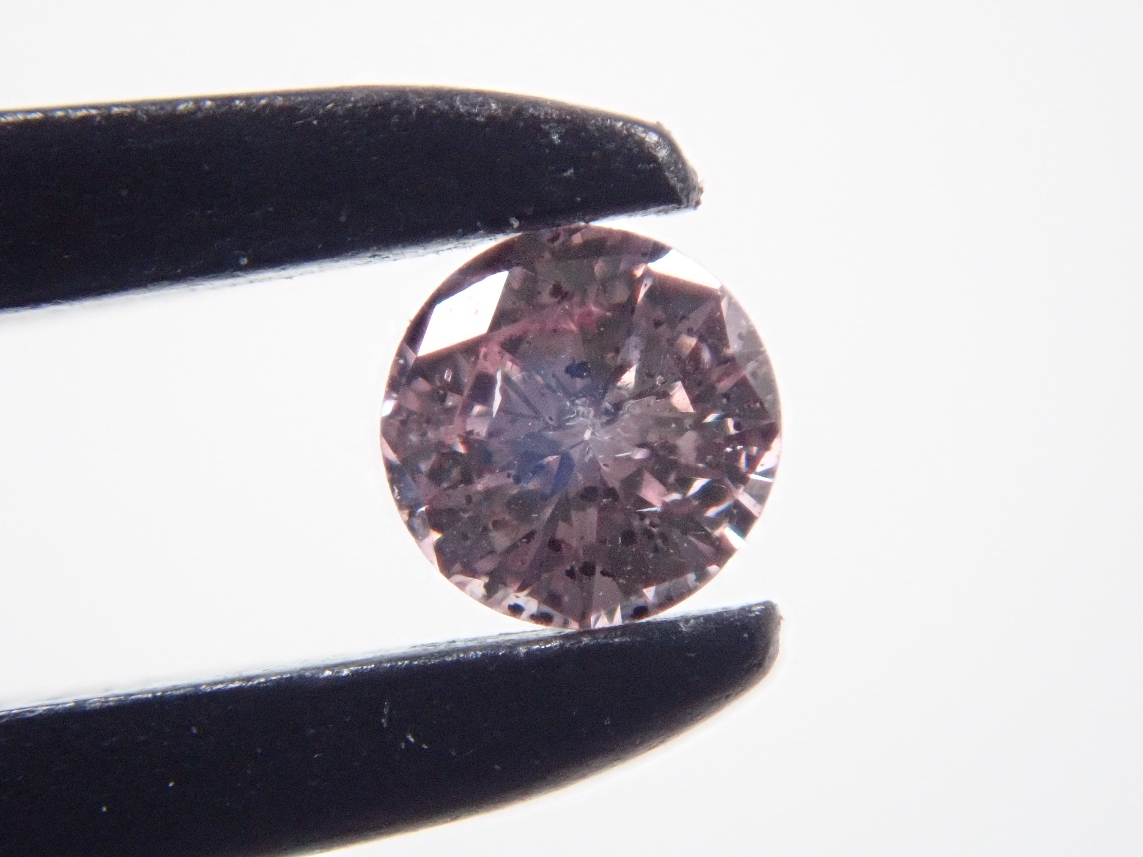 【32501429掲載】ピンクダイヤモンド 0.054ctルース(FANCY LIGHT PURPLISH PINK, I-1)