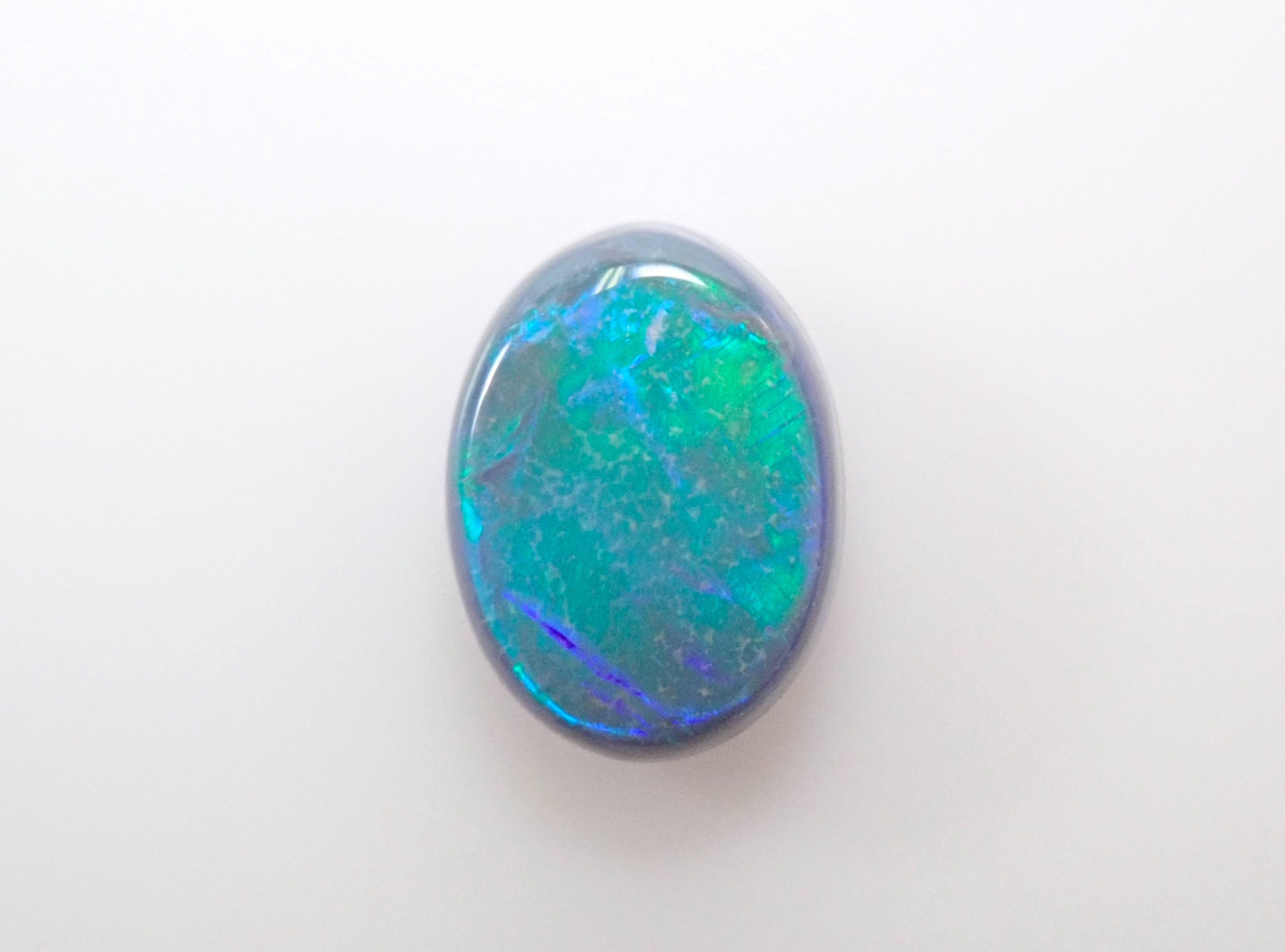 Black opal 0.56ct loose