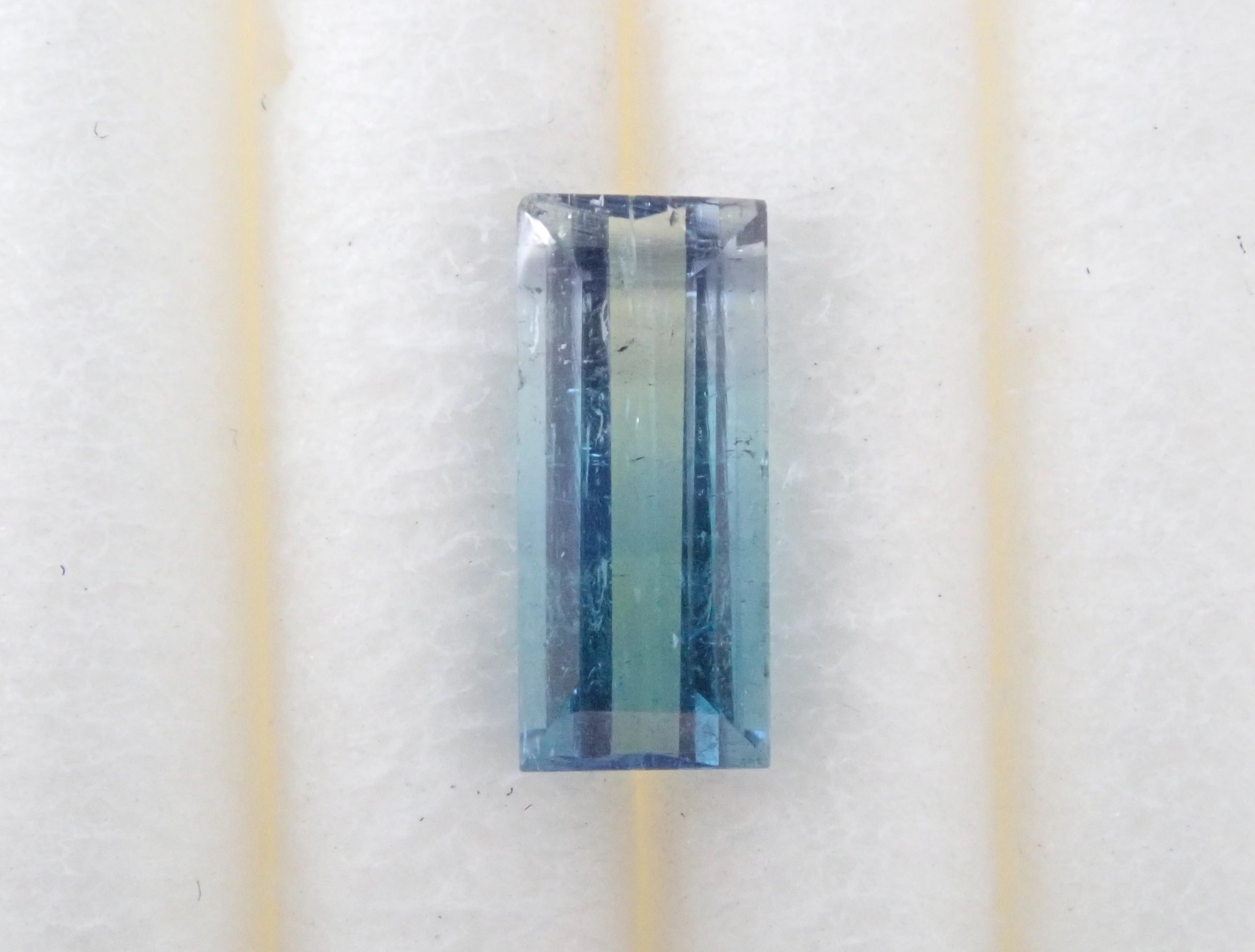 Bicolor tourmaline 0.40ct loose