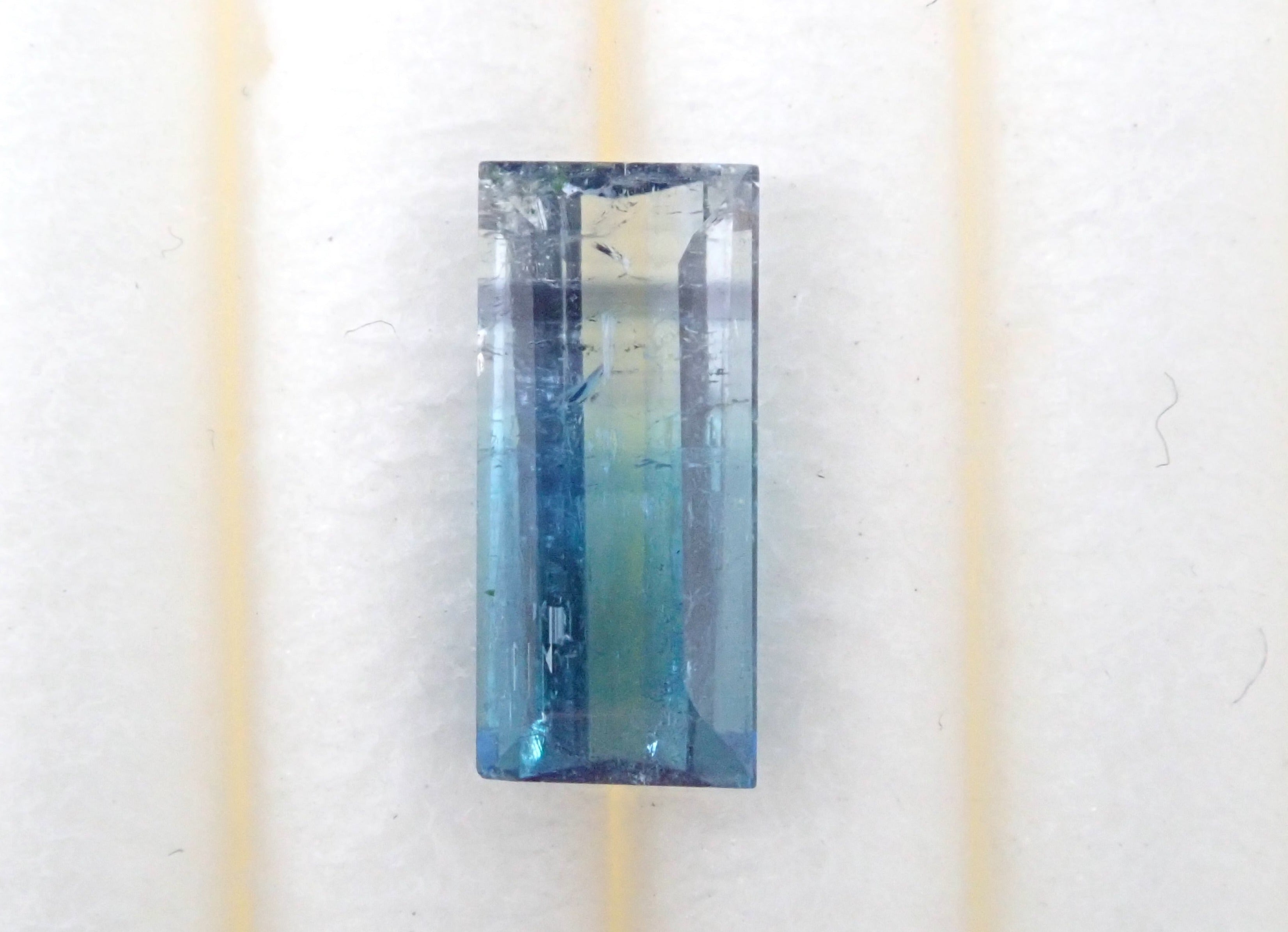 Bicolor tourmaline 0.55ct loose