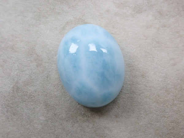 Larimar 3.423ct loose with Japanese and German
