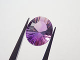 紫水晶 3.643 克拉裸石（凹面切割）