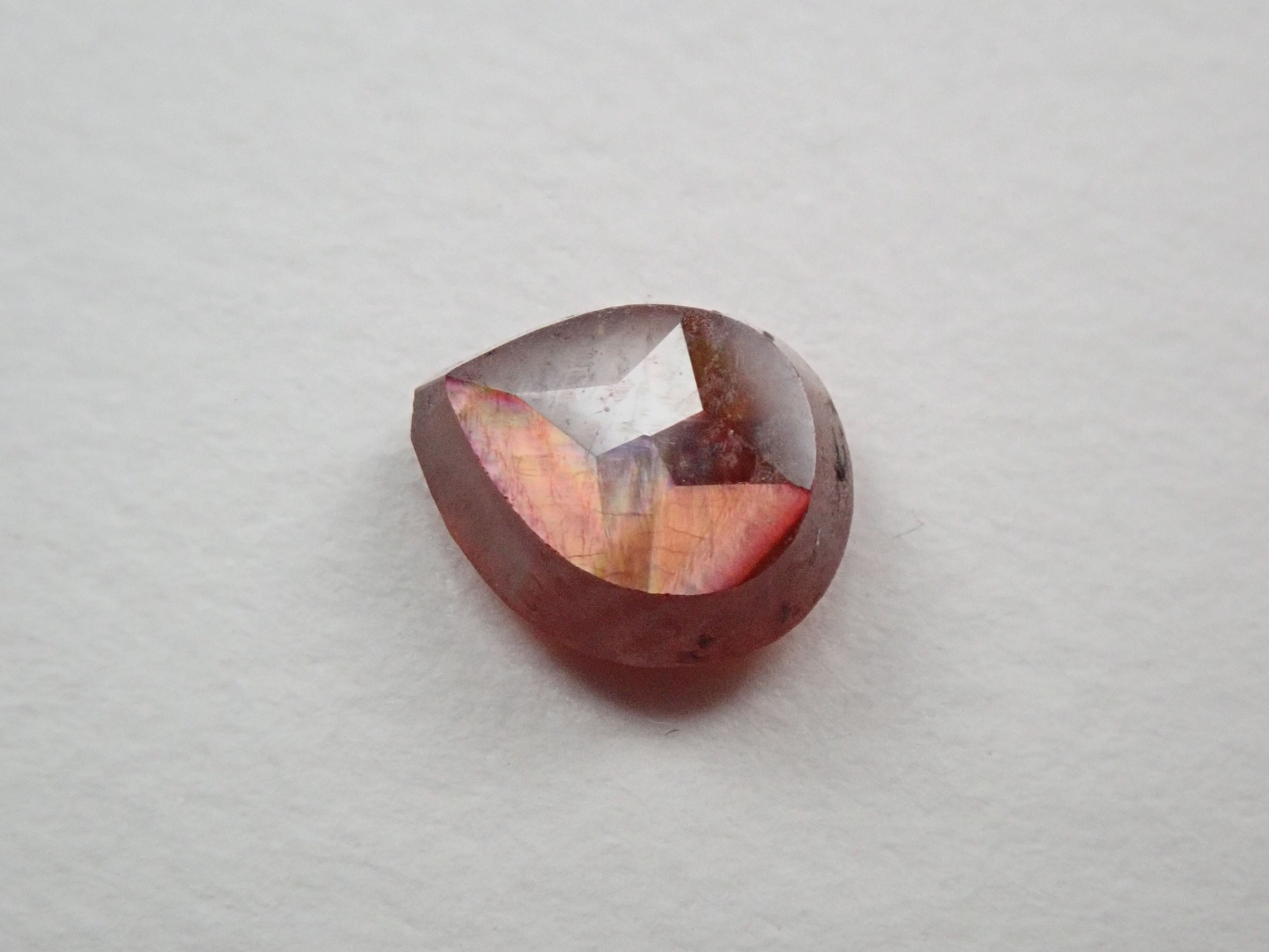 Andradite garnet (commonly known as rainbow garnet) 0.720ct rough stone