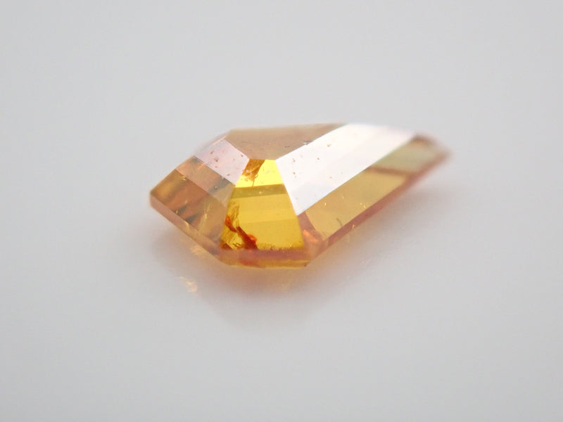 オレンジダイヤモンド 0.057ctルース(FANCY DEEP YELLOW ORANGE, I1)