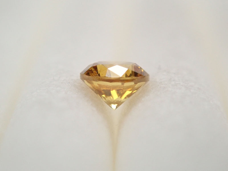 Yellow diamond 0.083ct loose (FANCY DEEP YELLOW, SI2)
