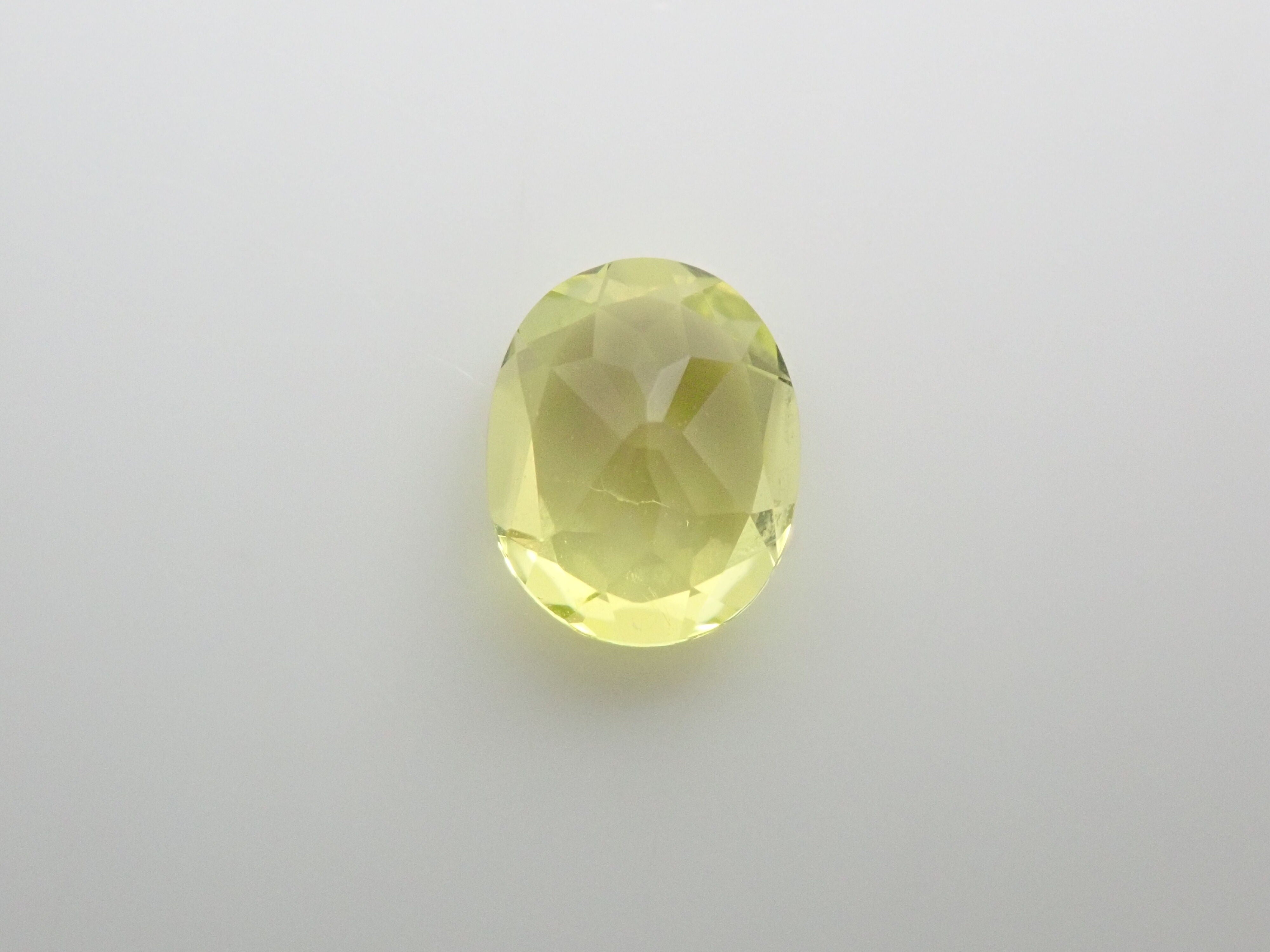 Canary yellow tourmaline 0.344ct loose